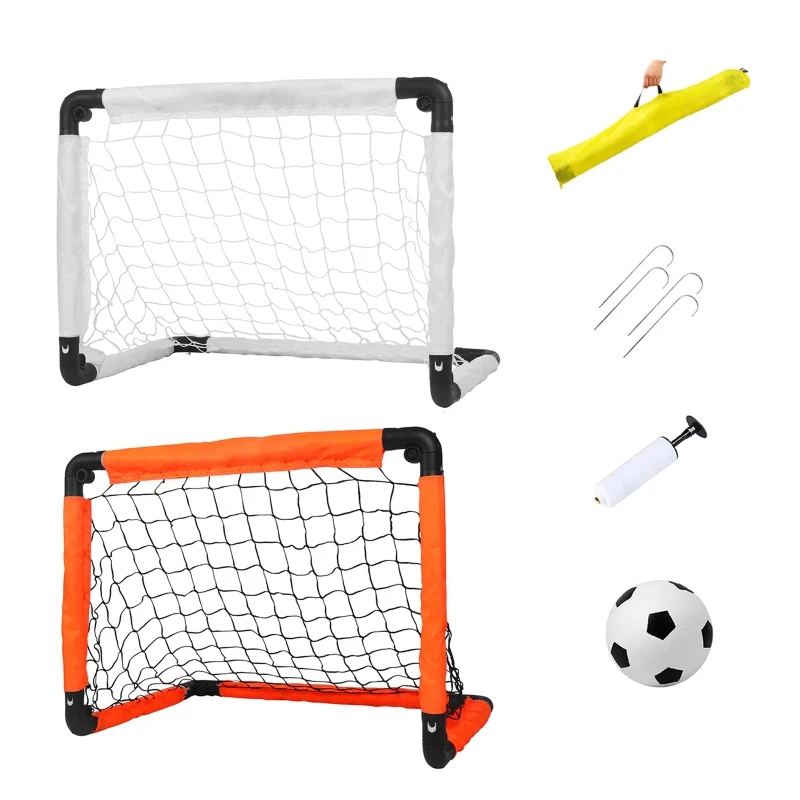 

Foldable Football Goals Kid Soccer Goals Soccer Ball Net Training Equipment