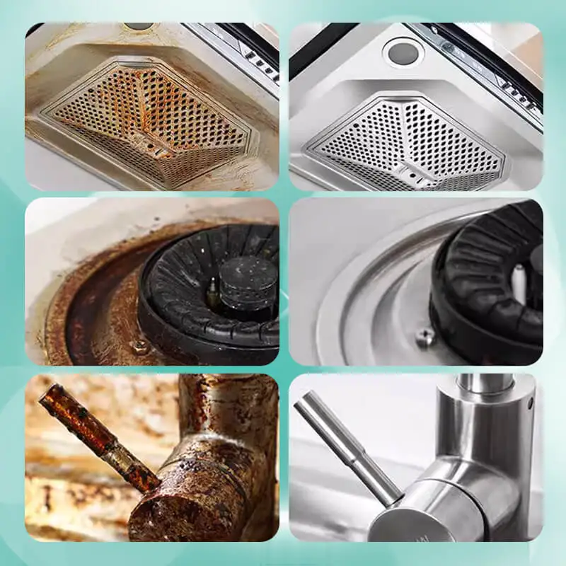 Pots And Pan Cleaner Household Cleaning Black Pot Bottom Gel Cleaner To Remove Black Scale From Stainless Steel Pot