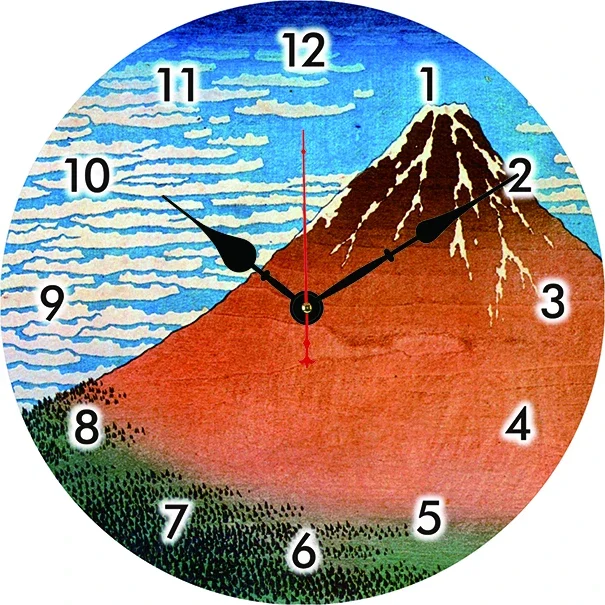 

Настенные часы Fuji с мультипликационным креплением, современный дизайн, украшение для гостиной, спальни, офиса, кухни, художественные настенные часы, домашний декор