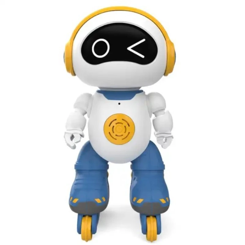 Remote-Controlled Robot Charging Toy Early Education Puzzle Girl Can Dance High-Tech Boy Lights Children Gift 4