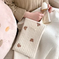 Mommy Bag Diaper Nappy Bag Baby Stuff Organizer Mini Handbags Caddy Storage Bag for Mom Cute Bear Babies Accessories 2