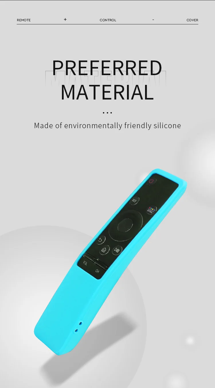Description Picture 5 of itemSamsung Remote Control Silicone Protective Case, Smart TV Remote Cover BN59-01312A, 01312H, BN59, 01241A, 01242A, 1 Unit