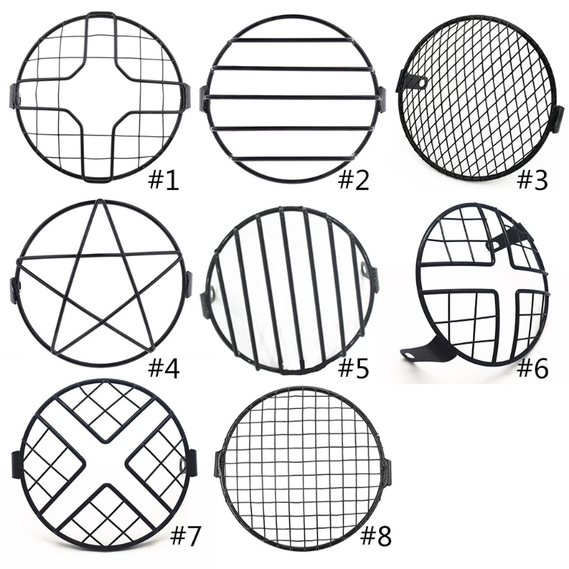 

Простая установка, защитная решетка для мотоциклетных фар, противотуманная фара, чехол, аксессуары для мотоциклов