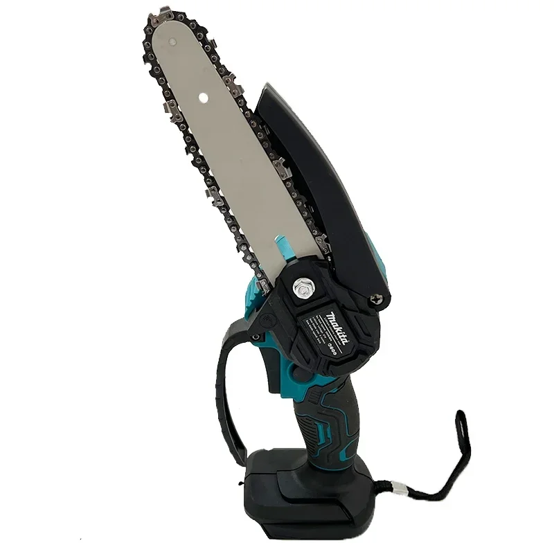Electric Saw 6 Inch Chain Saw Handheld Portable Wood Logging Chainsaw Garden Pru