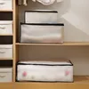 Quilt Clothes Organizer Clothes Storage Bag EVA Visible Clothes Quilt Storage Box Dust and Moisture Proof Luggage Packing Bag 5
