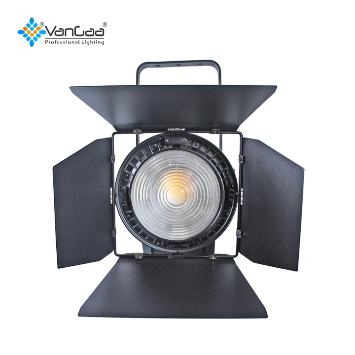 Vangaa 200W Acrylic/Fresnel Lens Is Optional DMX 512 Fresnel Led Track Spot White Stage Light | Инструменты