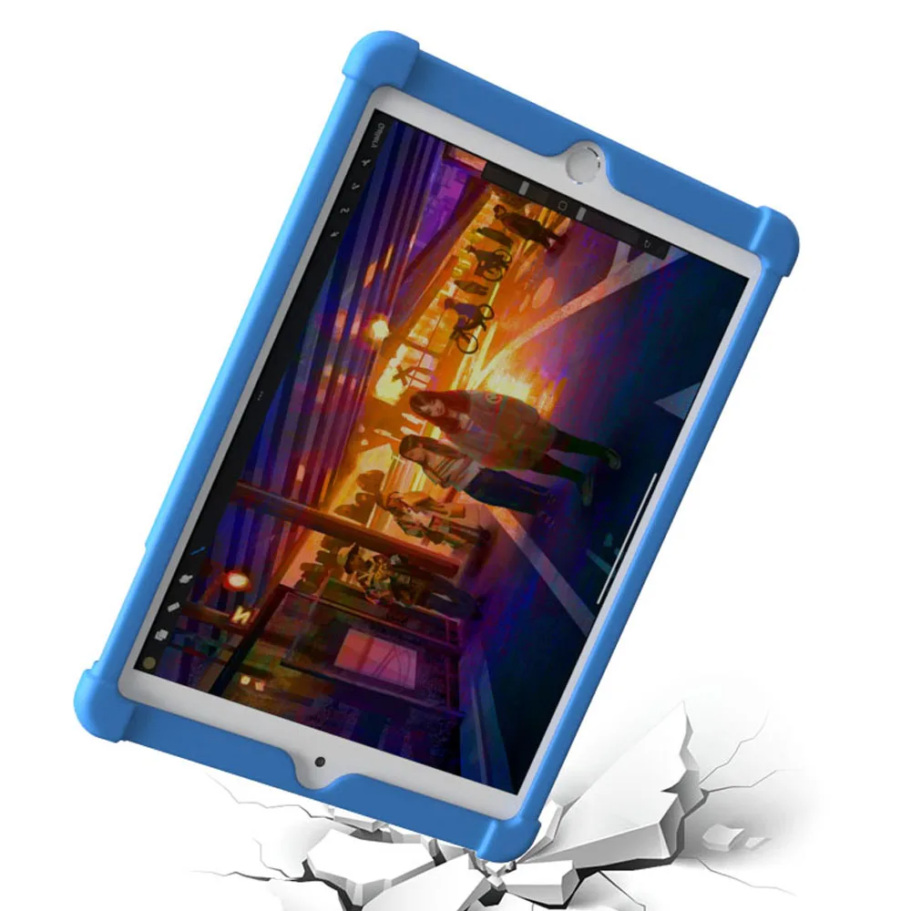 

Case for ipad air 2 full body tablet cover for ipad 9th generation cases soft silicone kids case for ipad 5th / 6th / 7th / 8th