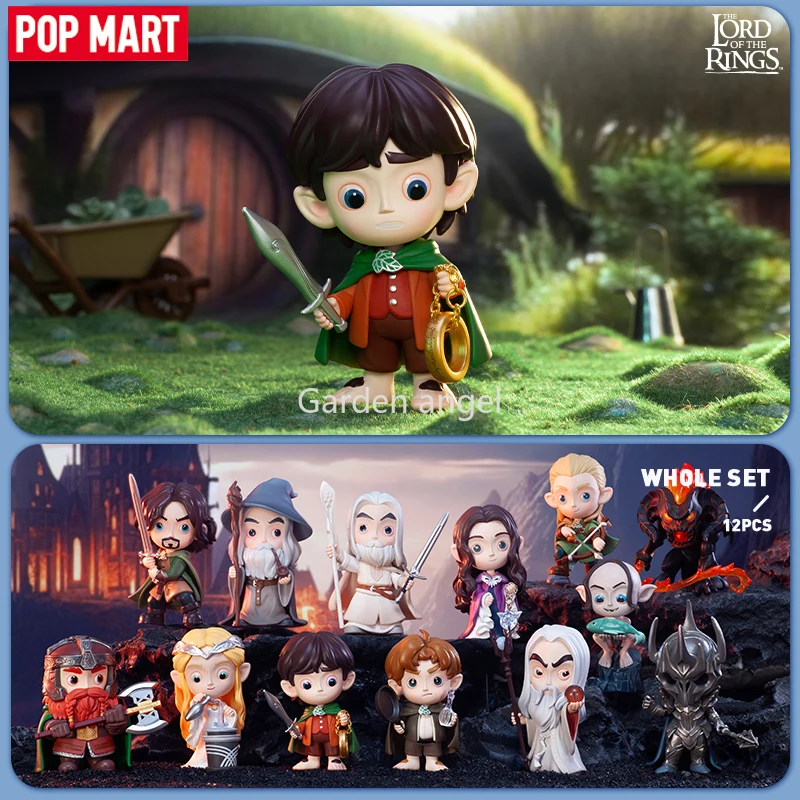 Pop Mart The Lord Of The Rings Classic Series Blind Box Kawaii Doll Action Figure Toys Figurine Da Collezione Model Mystery Box
