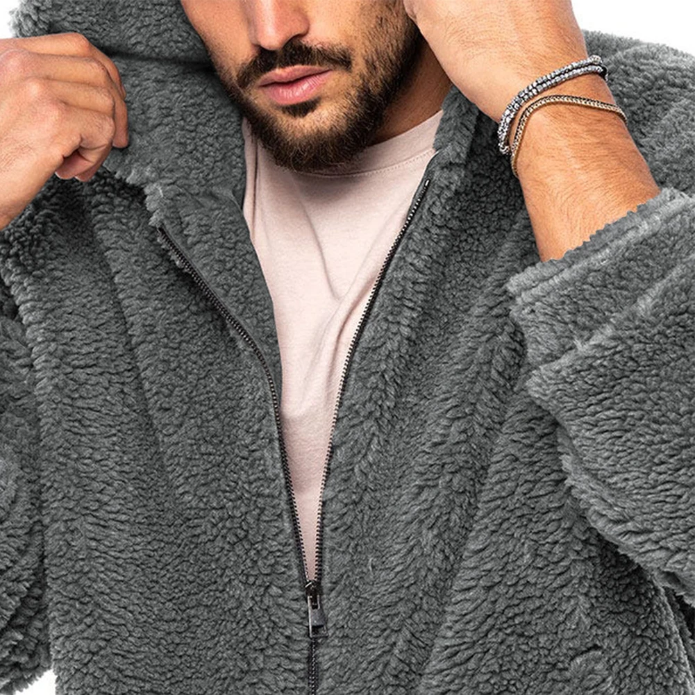 Comfy Fashion Coat Coat Winter Brand New Winter Warm Coat Faux Fur Fleece Fur Fluffy Hooded Hoodie Jacket Jumper