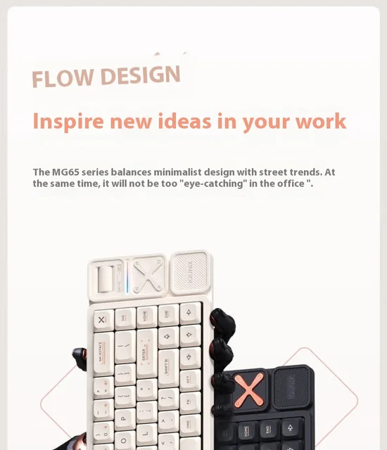 IQUNIX MG65PRO Low Switch Customized Mechanical Keyboard