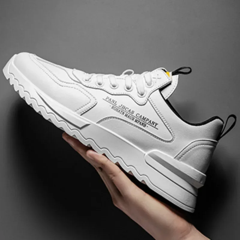 

2023 Casual Sneakers Deaign Men Shoes Leather Running Tennis Shoes Chunky Trainer Waterproof Walking Sneakers Zapato Para Hombre