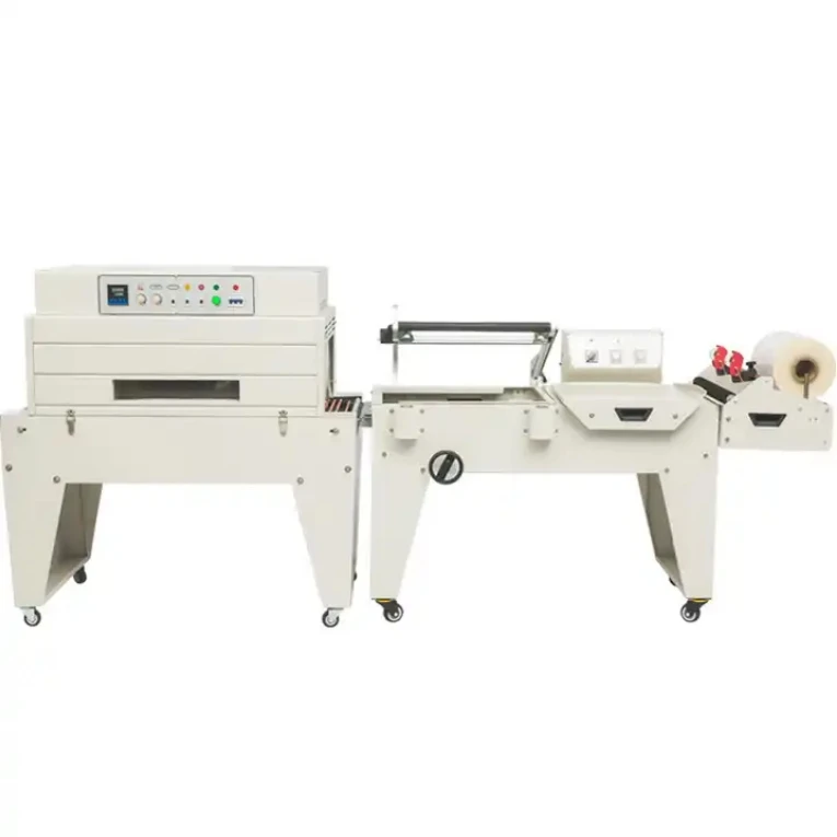 

DFQA450 Semi-automatic L-shaped Sealing Cutting Packing Machine DSA4525 Automatic Heat Shrink Film Shrink Wrapping Machine