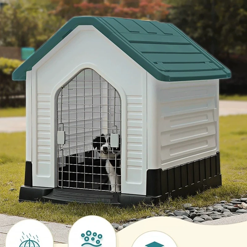 

Crate Outdoor Small Dog House Fence Kennel Dog House Puppy Waterproof Accessories Perros Para Exterior Pets Products YN50DH