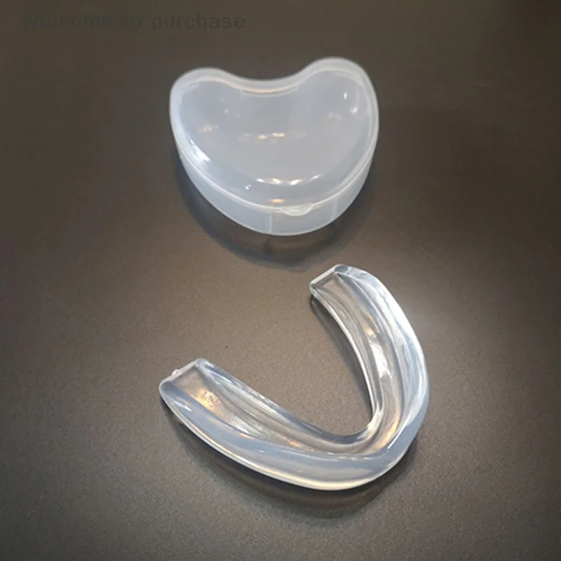 Anti-snoring Teeth Whitening Boxing Protection Mouth Guard EVA Teeth Protector Night Guard Mouth Trays for Bruxism Grinding
