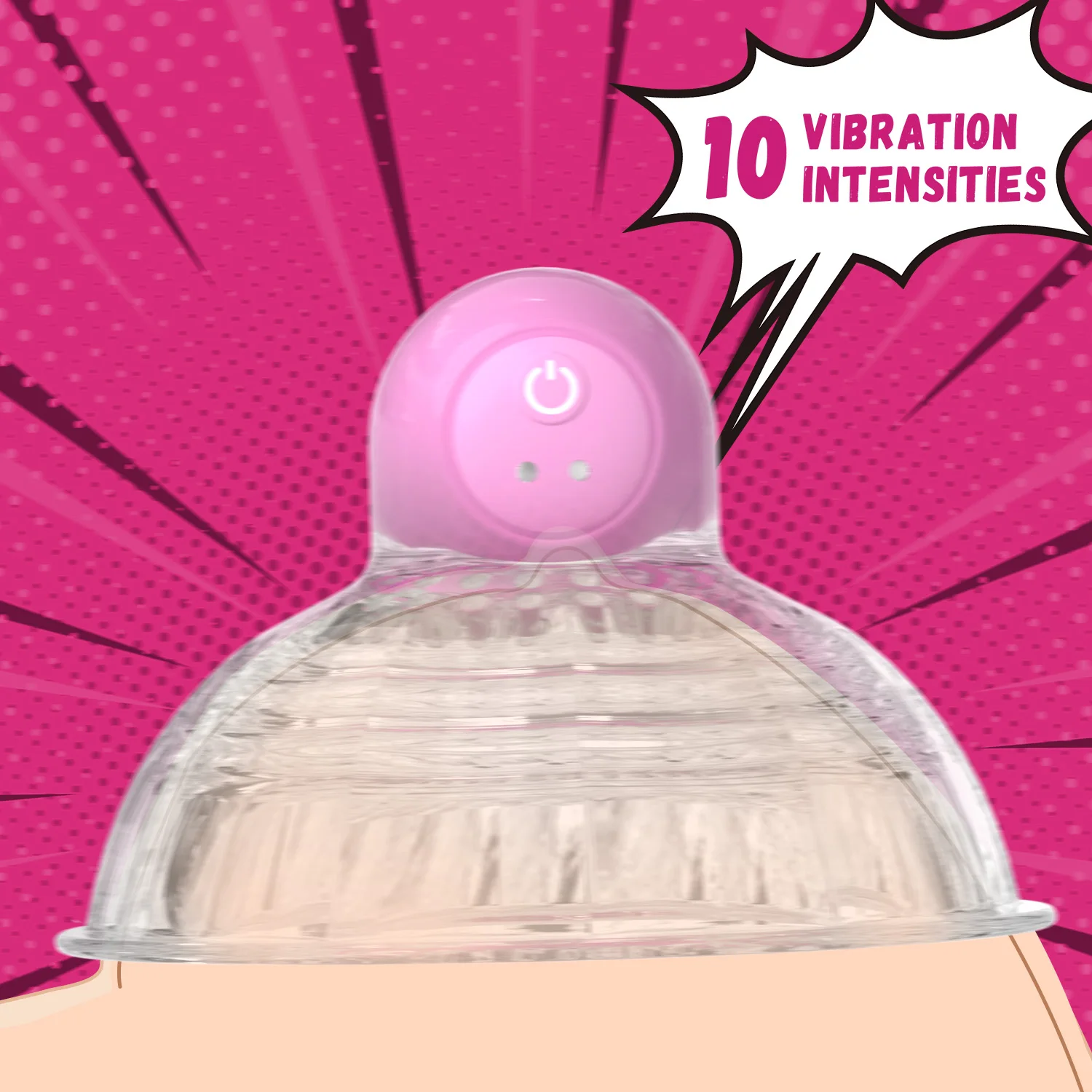 Vibratore a ventosa per capezzoli con telecomando per donne, massaggiatore per il seno, copricapezzoli, giocattoli sessuali BDSM per adulti e coppie._voghion.com