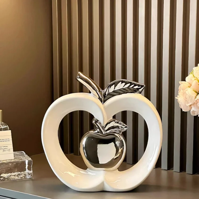 The Artisan Lustre Ceramic Apple - clHouse & Home