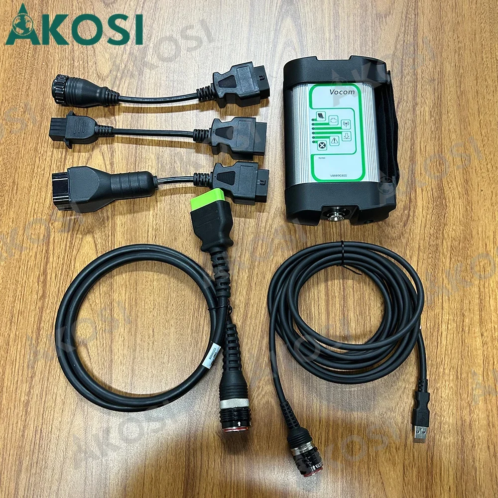 

Best quality For volvo 88890300 Vocom for UD/Mack/ Volvo Vocom Interface Diagnostic Scanner Heavy duty Truck Diagnostic Tool