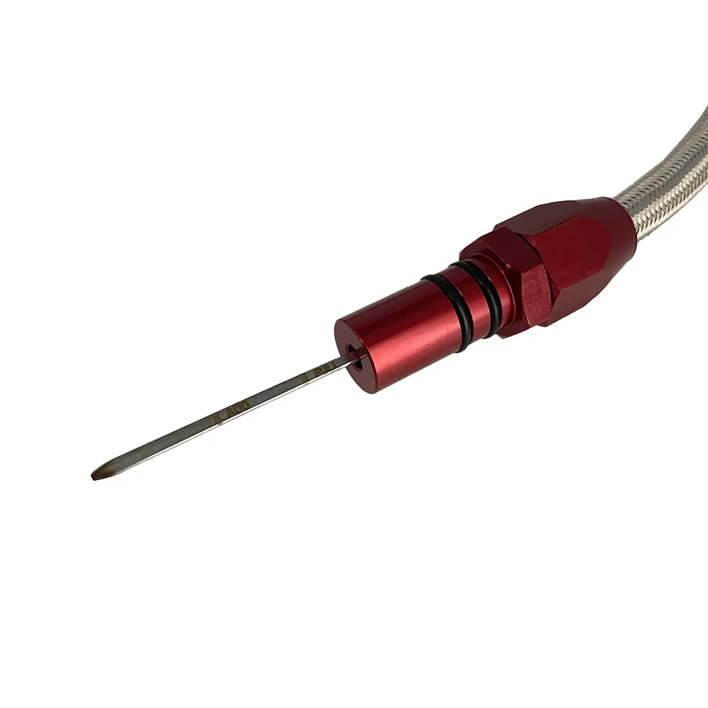 BAOLUN For GM Chevy TH-400 TH-350 Turbo SBC BBC 350 400 TH350 TH400 Flexible Stainless Transmission Dipstick