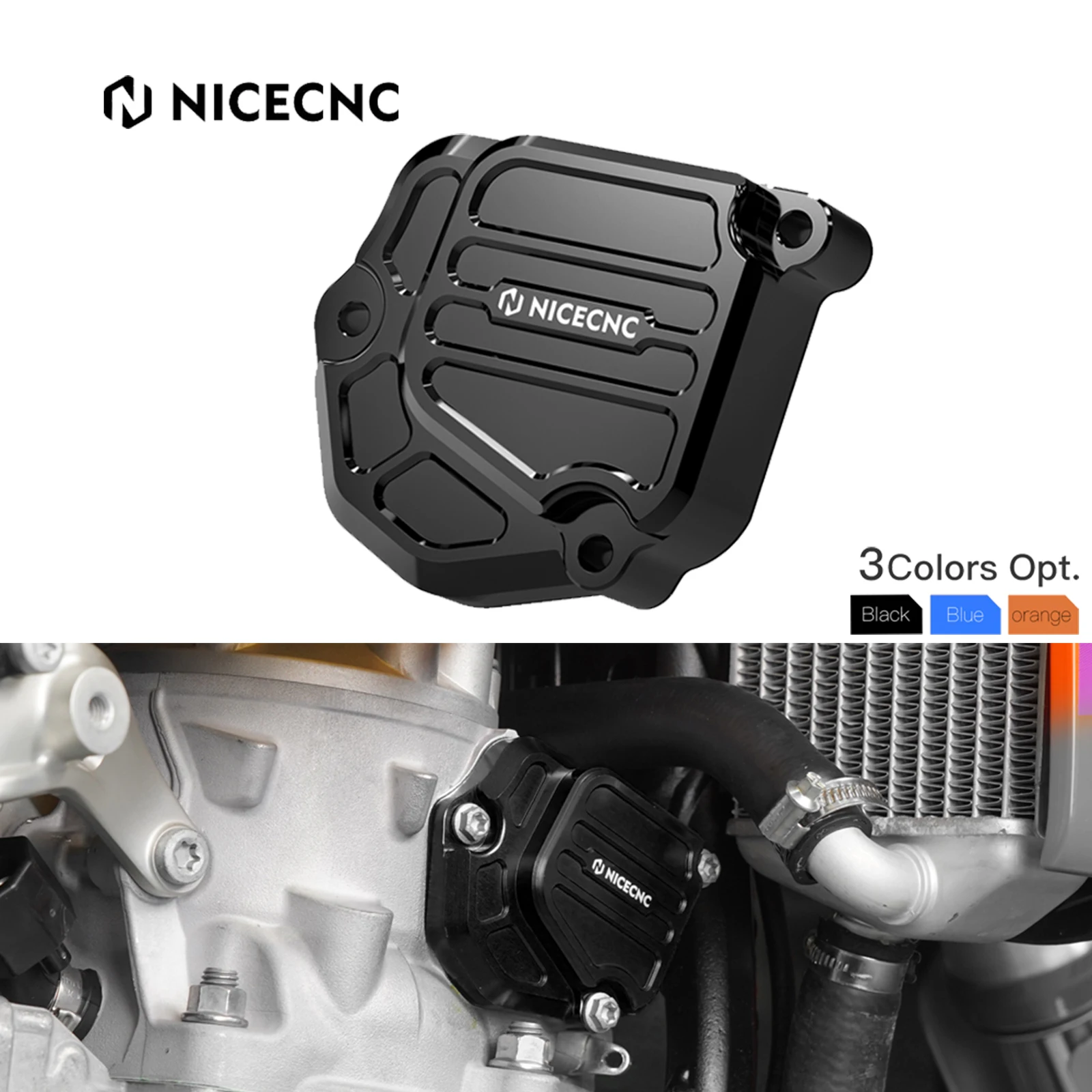 

NiceCNC For GasGas 2024 EC250 EC300 MC250 MC300 EX250 EX300 EC MC EX Right Power Valve Cover Guard Exhaust Control Protector