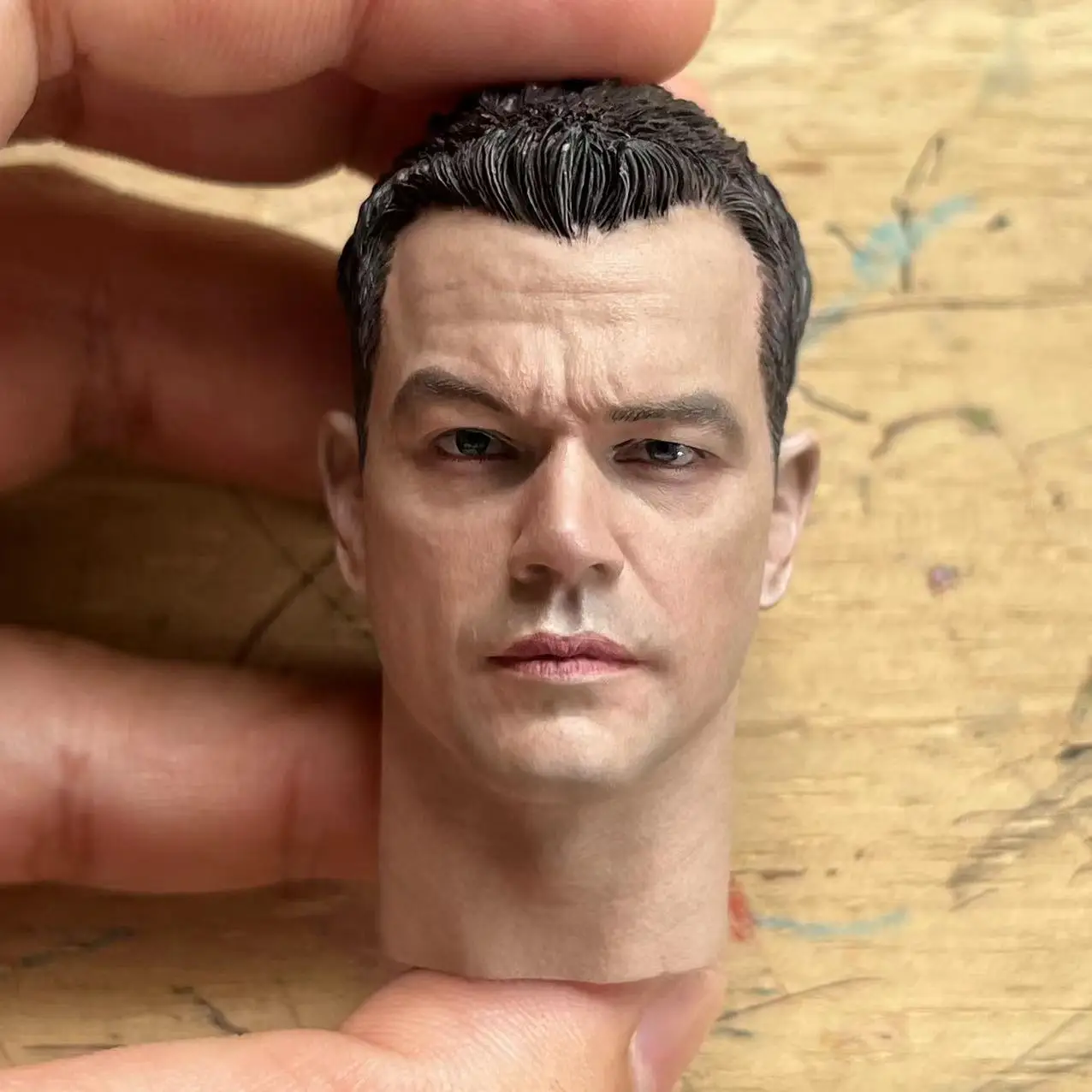 

1/6 Scale Head Sculpt Matt Damon Matthew Paige Damon Delicate hand Painted Model For12 Inch Tbleague PH Action Figure Body