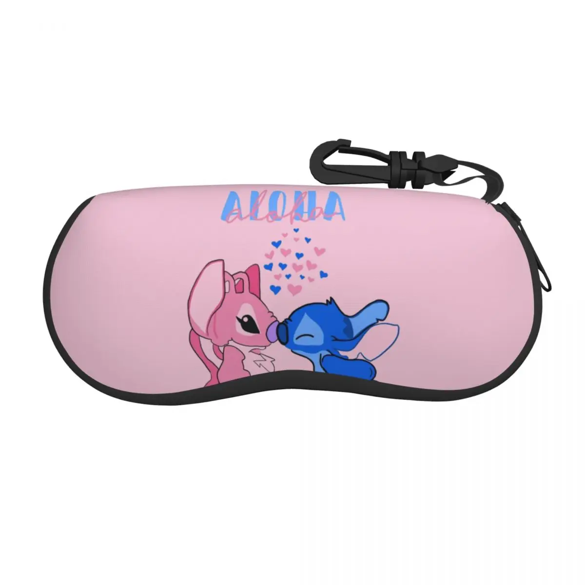 

Kawaii Cartoon Glasses Case Stitch Angel Accessories Eyewear Storage Box Cartoon Sunglasses Box