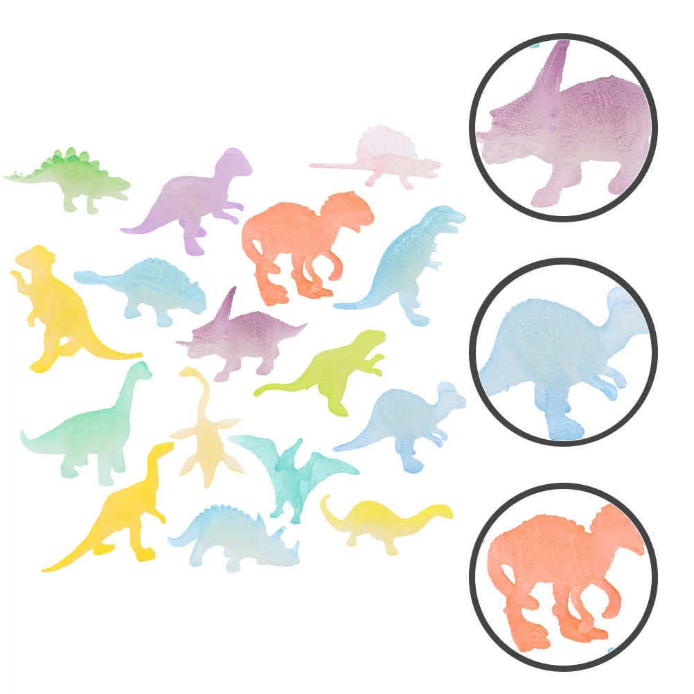 

Dinosaur Model Luminous Glow Figure Toy Figures The Dark Toys Small Party Favors