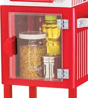 Popcorn Maker Machine - Professional Cart With 2.5 Oz Kettle Makes Up to 10 Cups - Vintage Popcorn Machine Movie Theat 2