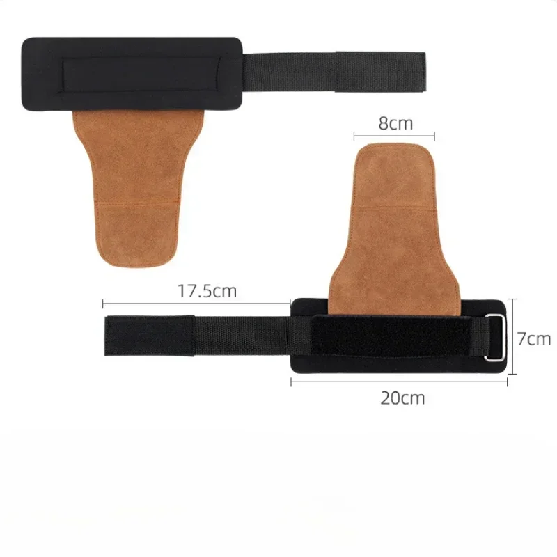 1/2PC Bench Press Weight Lifting Wrist Hooks Straps Deadlift Gloves for Pull Up Weightlifting Kettlebells Gymnastics Workout