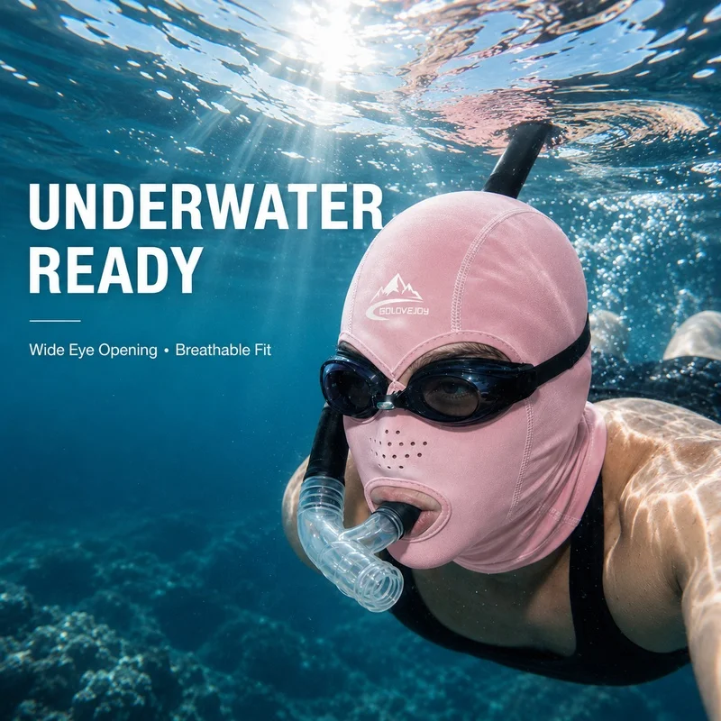 All-Purpose UPF50+ Full Face Sun Protection Hood