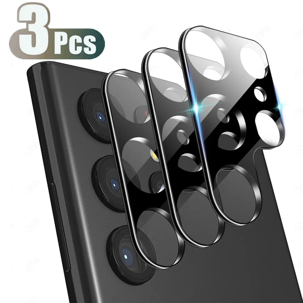 Premium Tempered Glass Back Camera Lens Protector - 3 Pack