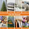 Garden Cushion Storage Bag Oxford Fabric Waterproof Anti-UV Heavy Duty Christmas Tree Luggage Clothes Organizer Storage Bags 4