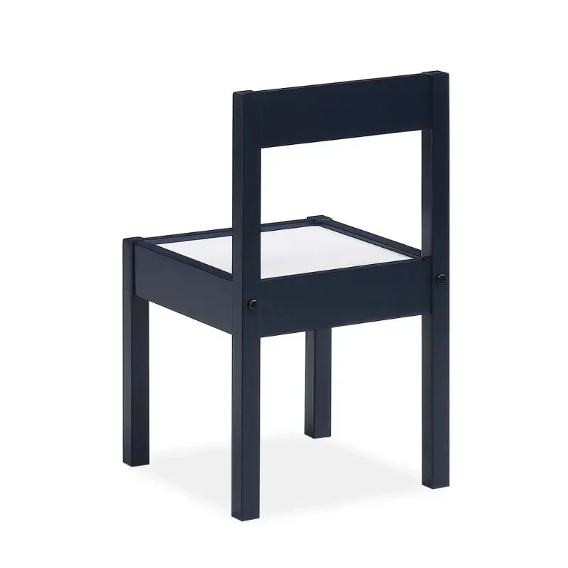 Relax Hunter 3-Piece Kiddy Table & Chair Set, Blue / White