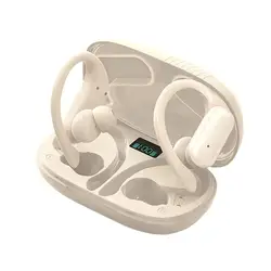 Wireless Bluetooth Ear Hanging Earphones with HD Stereo, Touch Control, Sweatproof Design, and Low Latency (ZX A520 - skin)