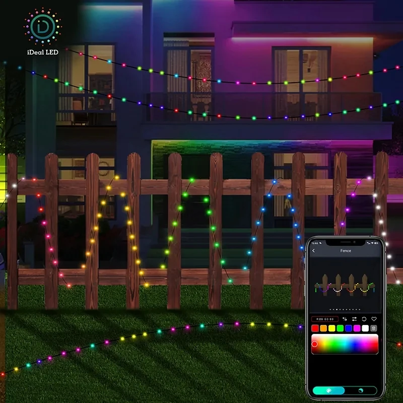 10M 20M LED String Light Christmas Lights Bluetooth USB Smart Garland Fairy Festoon Home Bedroom Party Decor Remote Control