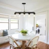 Chandelier Pendant Lamp Ceiling Light Fixture Water Pipe Shaped Lighting Fixture Home Restaurant Bar Decoration 1
