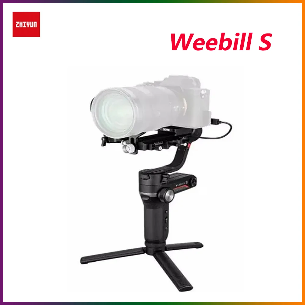 

Стабилизатор Zhiyun Weebill S для беззеркальной камеры Sony A7M3 A7III A7R3 Nikon Z6 Z7 Panasonic GH5 GH5s Canon