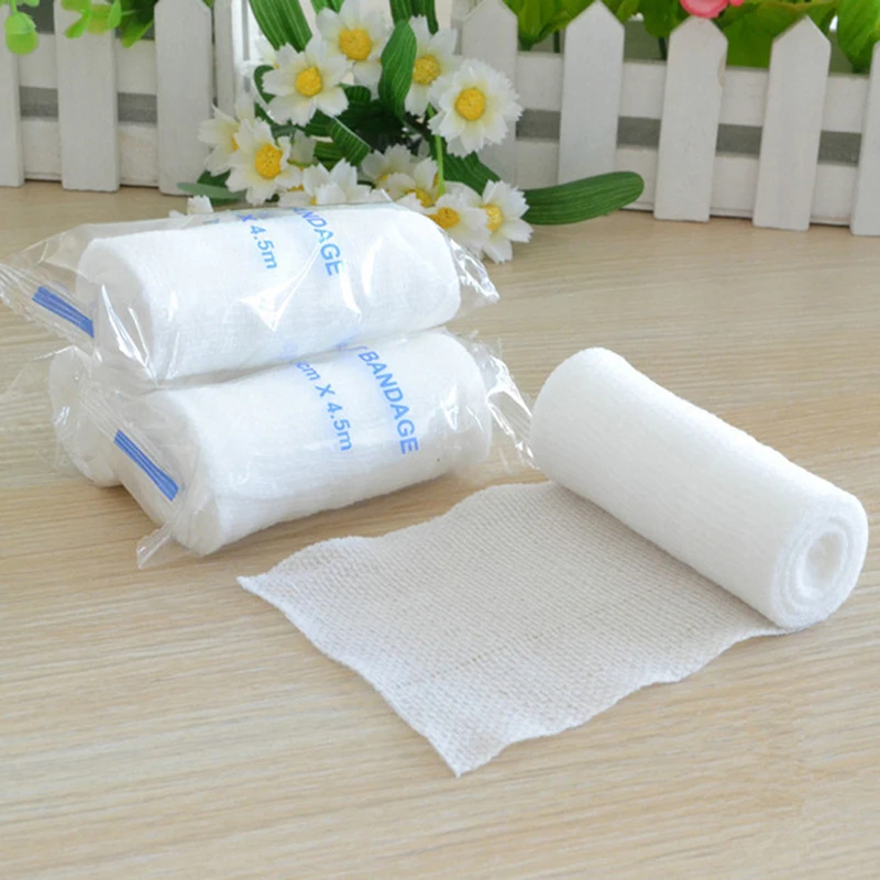 4.5m Emergency Supplies PBT Elastic Bandage Medical Food And Pet Bandage For Splint Fractures First Aid Non-woven Bandage – Detail 12