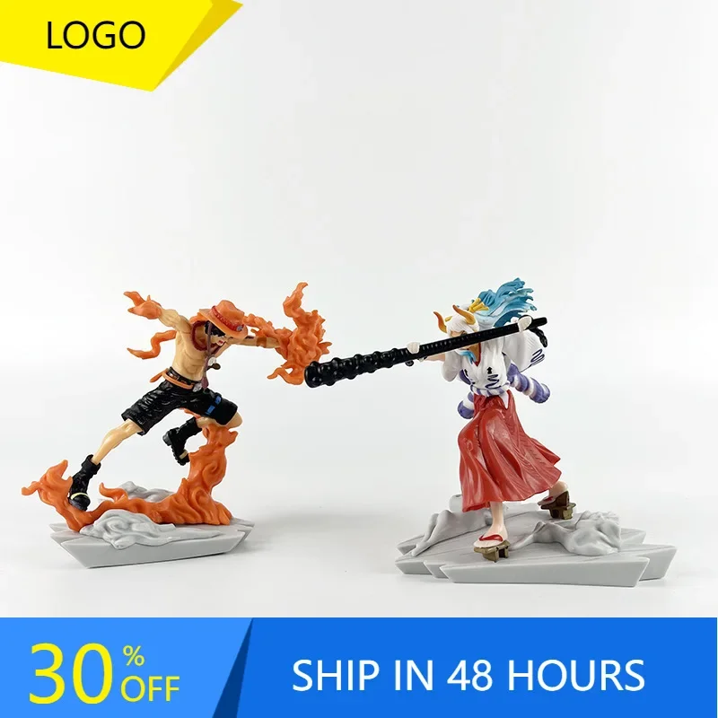 

ONE PIECE Portgas·D·Ace Yamato Figure 11cm Superb View Anime Periphery Desktop Ornament Decoration Display Gifts Toys for Kids