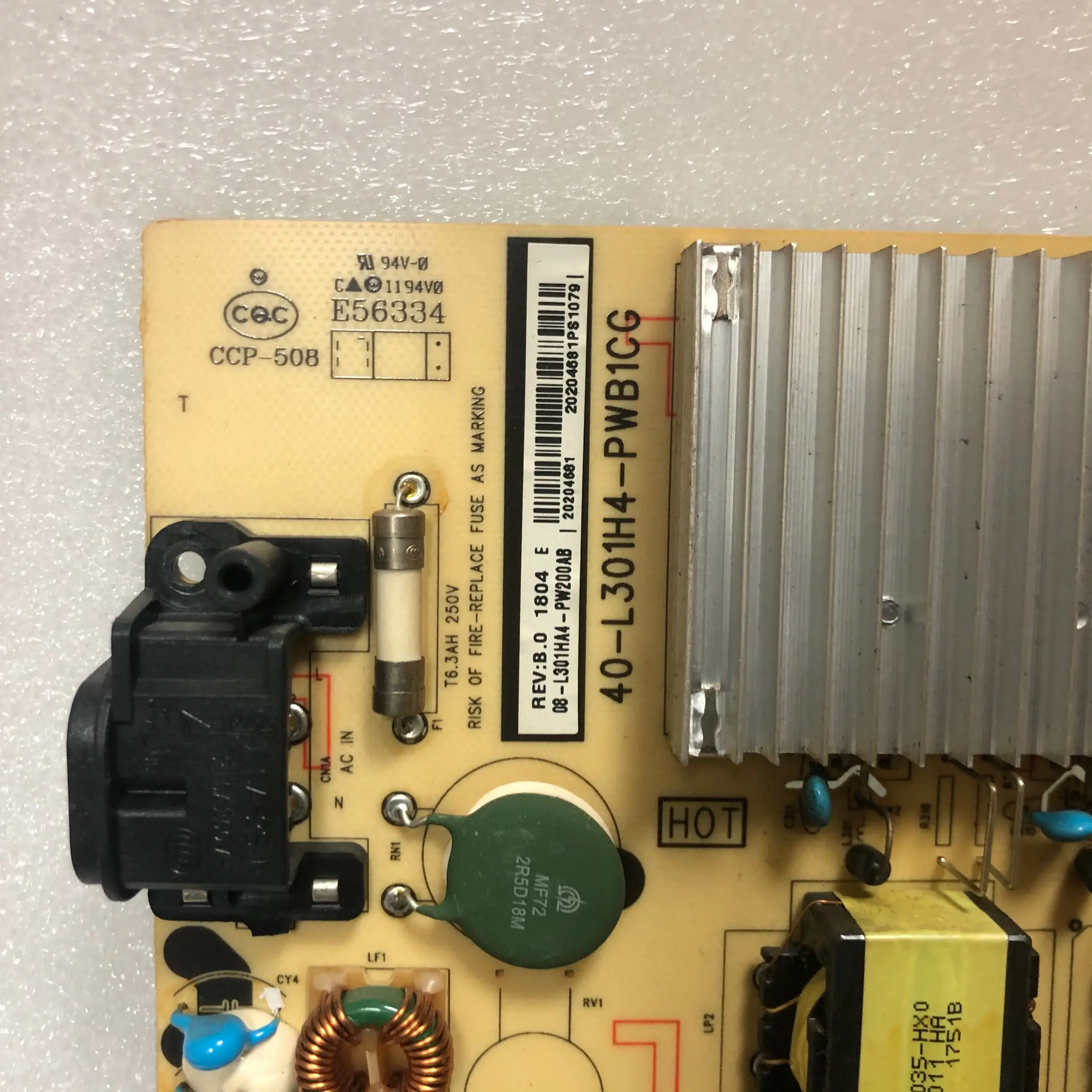 Good quality for L65E5800A-UD L65P2 power board 40-L301H4-PWB1CG L301HA4