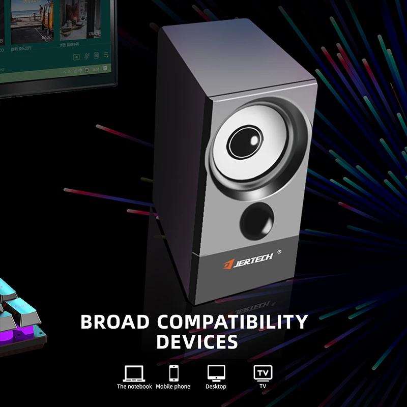 SBK-8010 Hot Selling Modern Design 2.1 Creative PC USB Speaker Home Theater Computer Speaker 3D Subwoofer Bluetooth Speakers