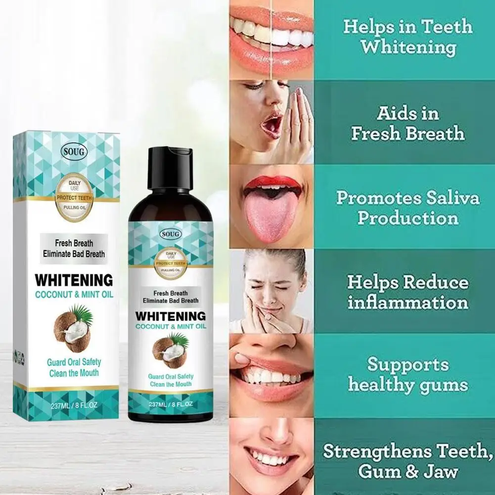 

Ополаскиватель для полости рта с кокосовым маслом O5A4