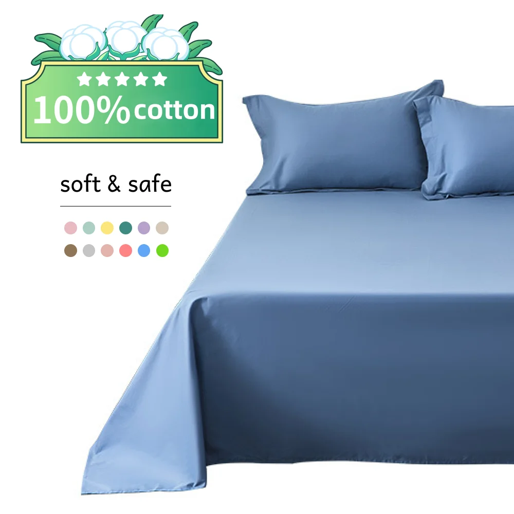 Mattress Cover Bed Linen Sheet Single Bed Linen Cotton Sheets 100