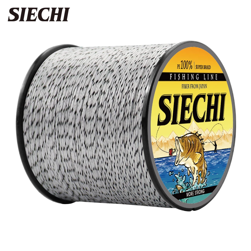 

SIECHI New X8 500M Braided Fishing Line 8 Strands MultiColor Multifilament Saltwater PE Line 20lb 30lb 40lb 50lb 60lb 60lb 88LBS