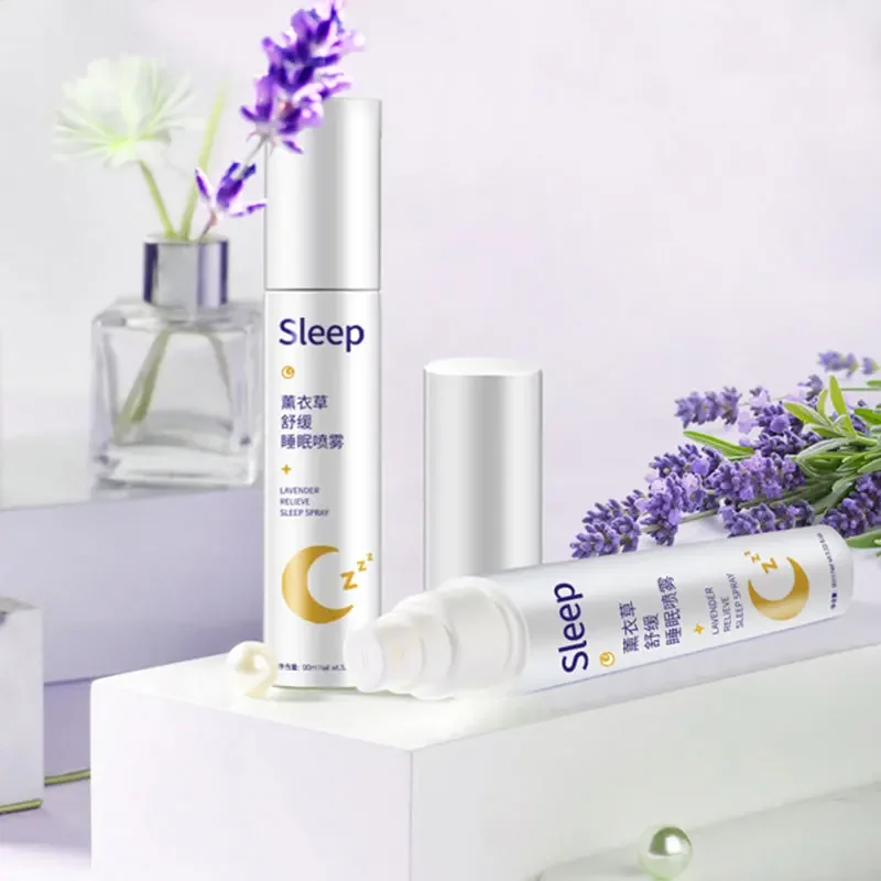 75 Ml Lavender Pillow Sleep Spray Insomnia Essential Oil Soothe Sleep Deep Sleep  Enjoyable
