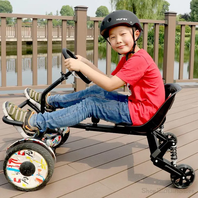 Hoverboard Seat Attachment, No Electric Scooter Included, Transform Your Board Into Go-Kart For Kids,