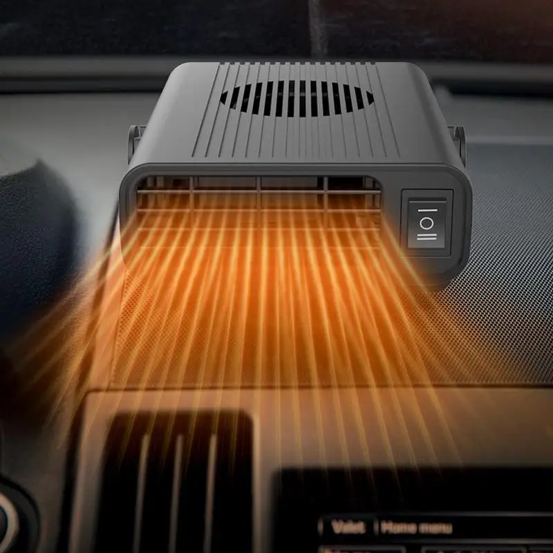 Portable Defroster For Car Fast Heating Defrost Defogger 24V / 12V