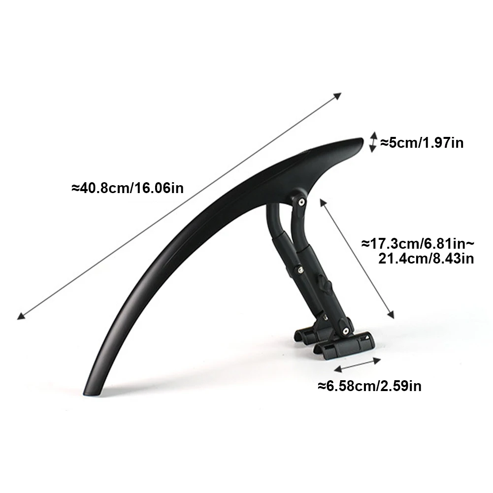 Adjustable PP Road Bike Fender Mudguard for Cycling