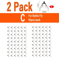 2 - Pack Realistic Fly Tying Insect Wings for Crafting and Fishing Enthusiasts (2packs  C)