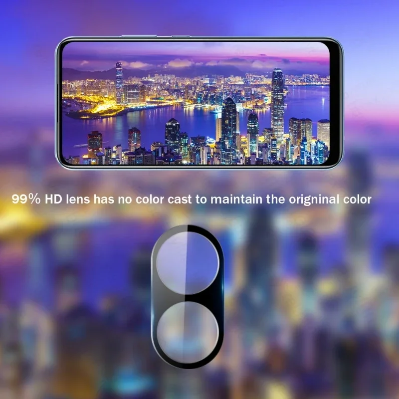 Realme C55 5G 후면 3D 곡선 강화 유리 렌즈 커버, 카메라 보호 케이스, RealmeC55 Realmi C55 C 55, 1-3PCs