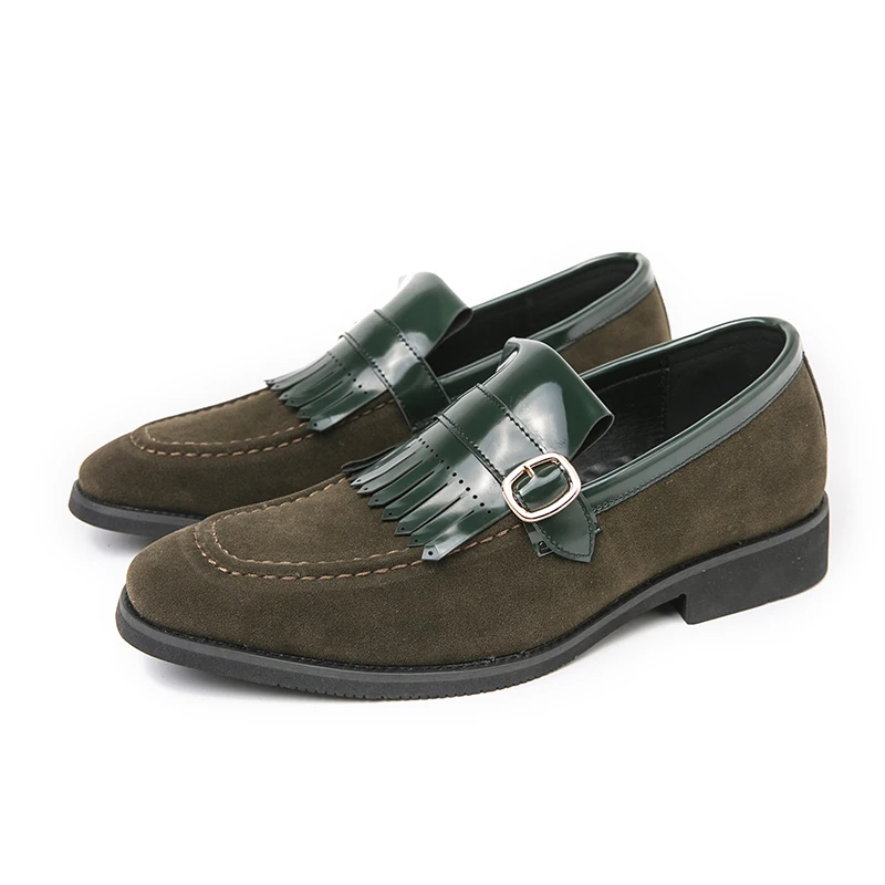 Leather Loafer Shoes For Man Genuine Leather Big Size Shoes High Quality Designer Formal Casual Fashion Business